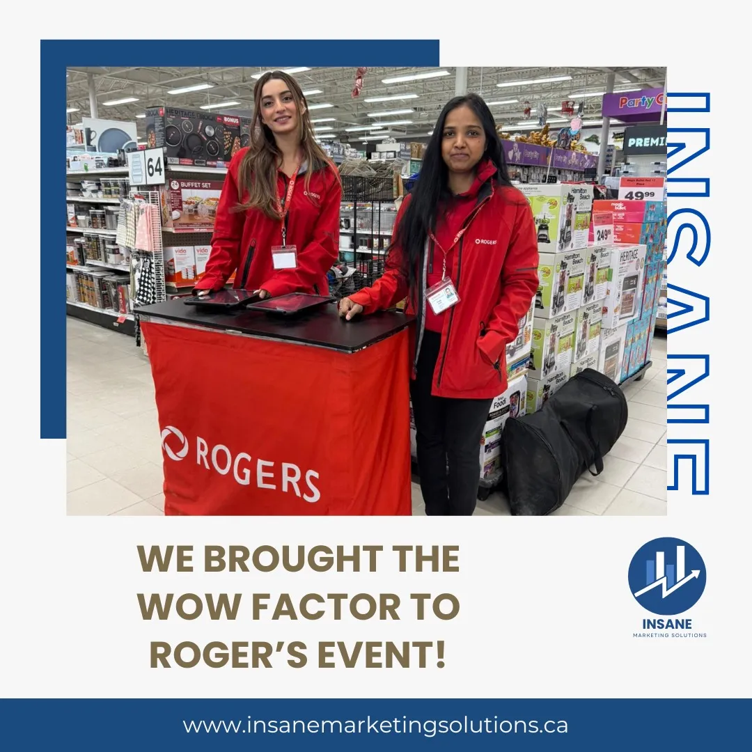 Roger at an Insane Marketing Solutions Event.